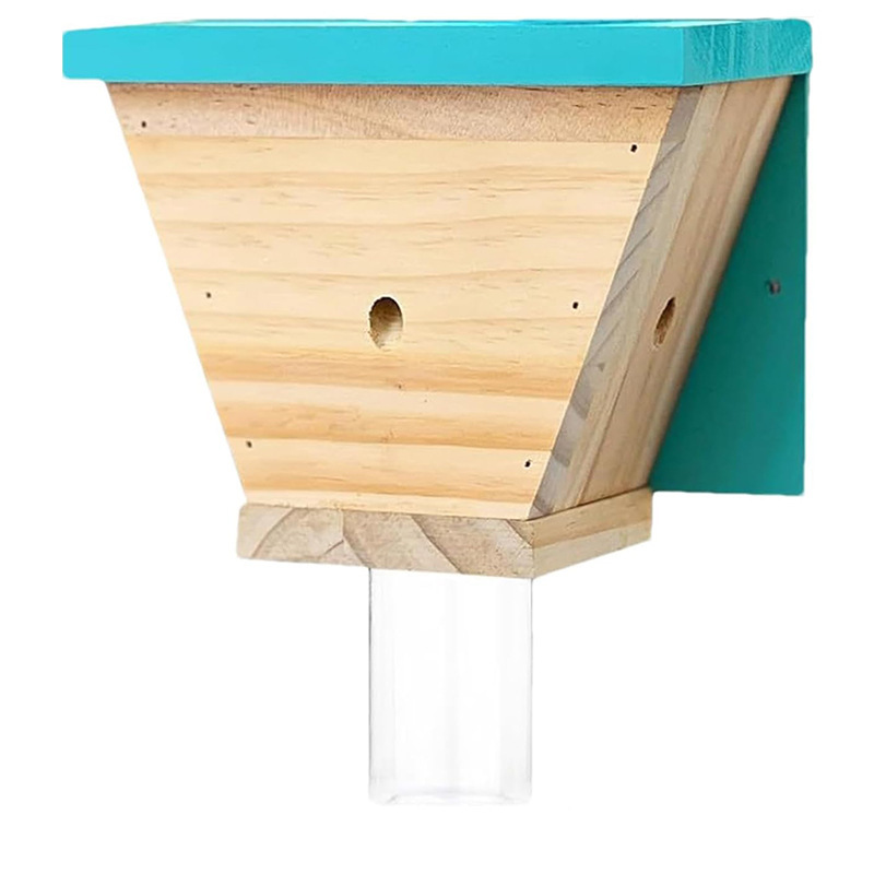New Factory Customized Wooden Bee Trap Trap Outdoor Carpenter Bee Trap Trap House