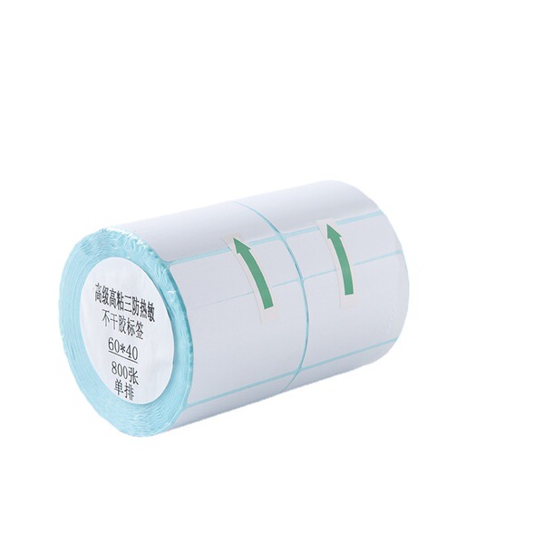 Portable three-proof thermal self-adhesive label paper custom…
