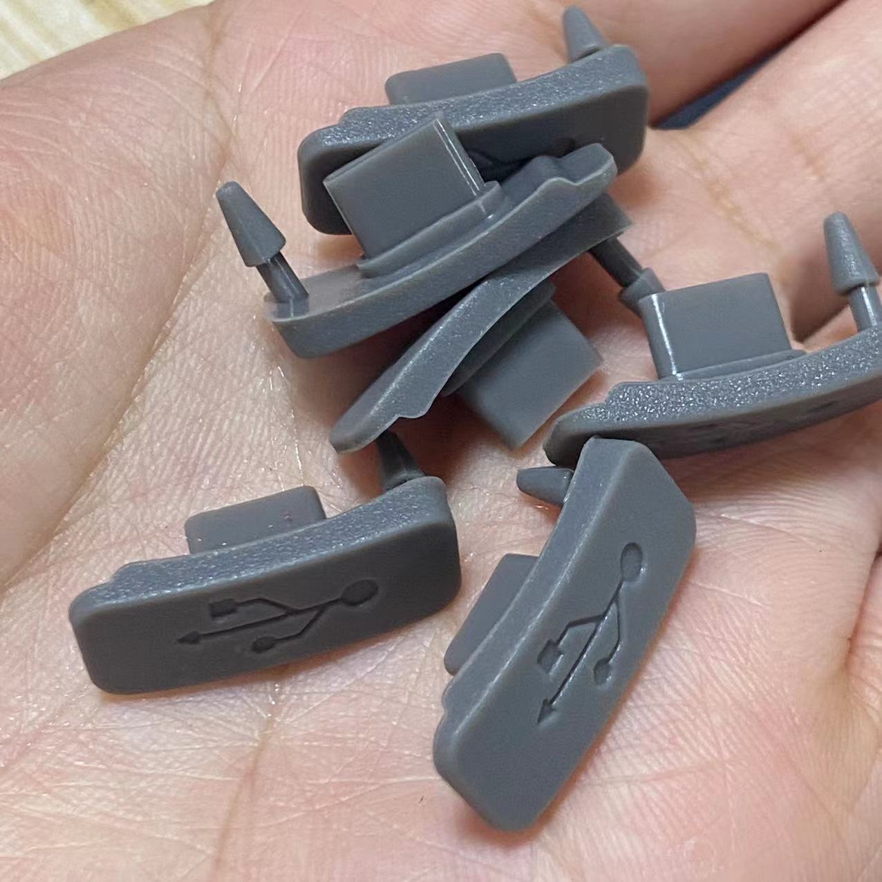 Versorgung USB Typ-C Buchse staubdichter Gummistopfen Silikonenstopfen TYPE-C weiblich Silikonenstopfen Gummistopfen