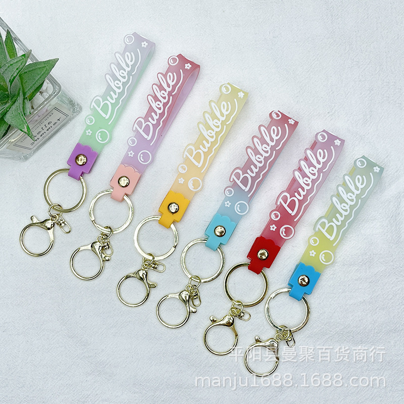 創意花入油流砂瓶キーホルダーアクリル流砂瓶手作りdiyアクセサリーかばんストラップ|undefined