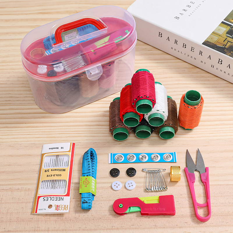 large sewing kit household portable 10-piece mini tools sewing thread multifunctional sewing kit wholesale