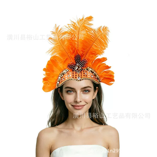 Amazon's best-selling cross-border Halloween and Christmas headwear, holiday hair accessories, performance headbands and hair flowers