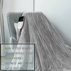 Cross-border adjustable temperature timed wash heating blanket European and American home sand electric heating cover blanket double-sided flannel electric heating blanket