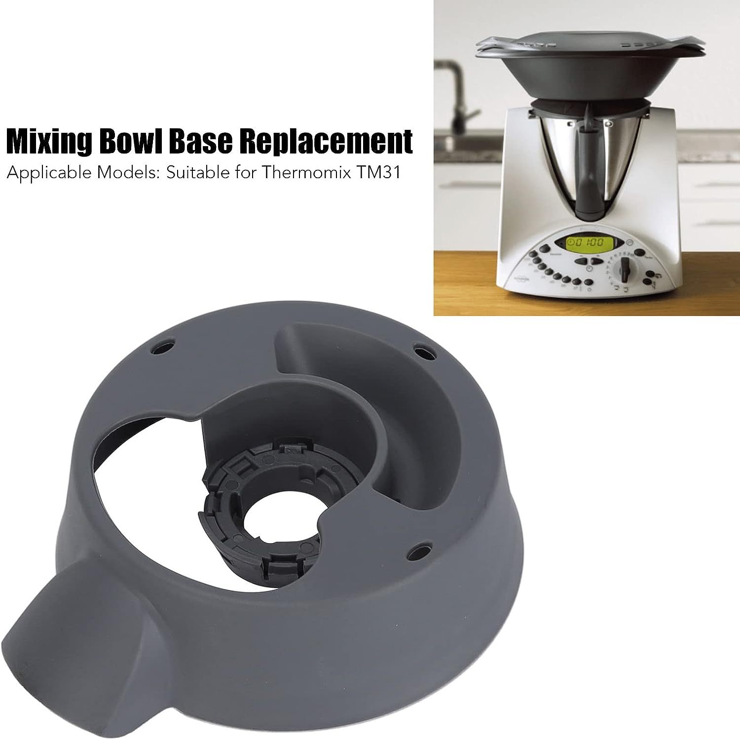 교반 칼 커터 고정 플레이트 요리사 기계 액세서리 Thermomix TM31 에 적합한 재사용 가능