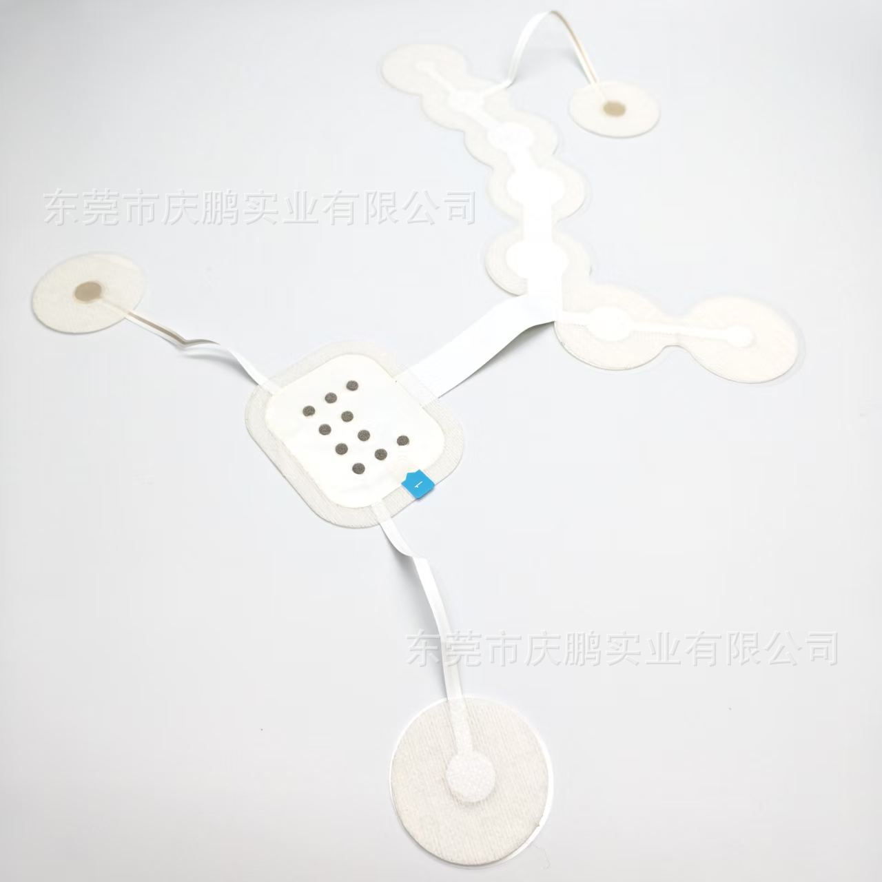 一体式多通道心电电极贴片 银氯化银 FPC 柔性排线 ECG 科研生理