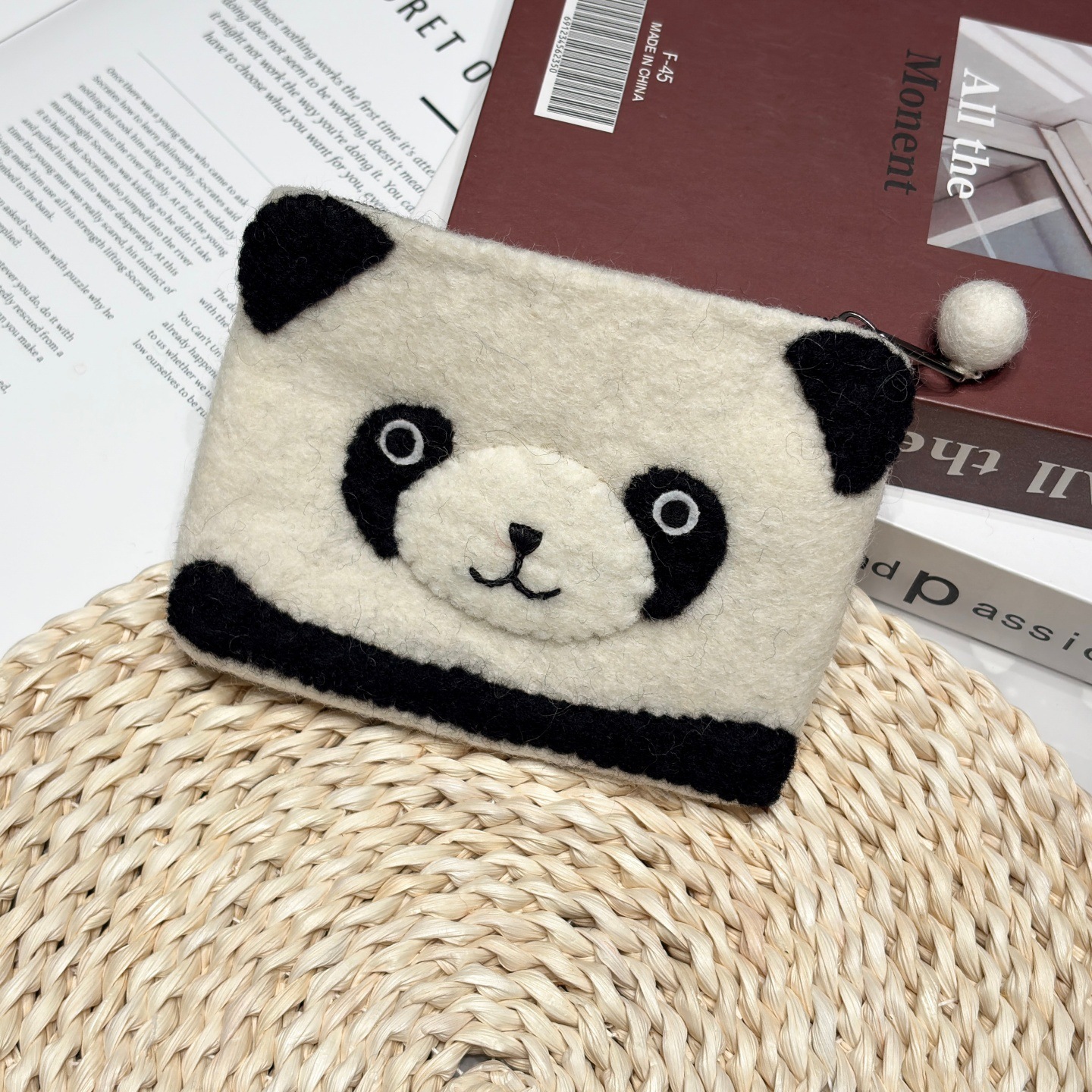 팬더 동전 지갑