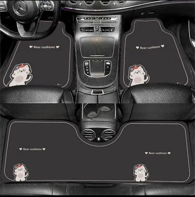 Car Carpet — non-slip wear-resistant car carpet mat - hat-puppy-with-claws-3-piece-set