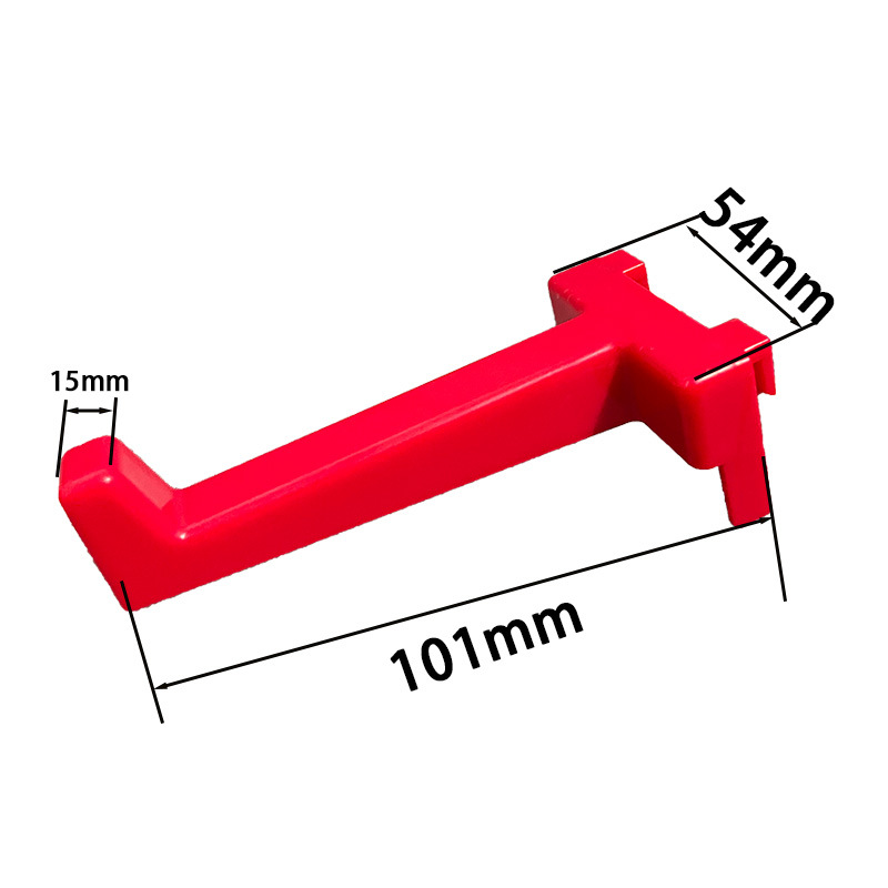 Estante para colgar herramientas de plástico, lavado de autos, salón de belleza, estante de almacenamiento de herramientas de hardware, estante de exhibición, tablero de agujero de pared de herramientas