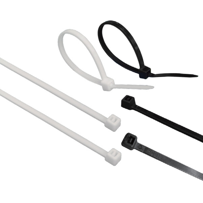 GV0型防火级尼龙扎线带 多规格白色黑塑料束线带工业固定捆绑扎带