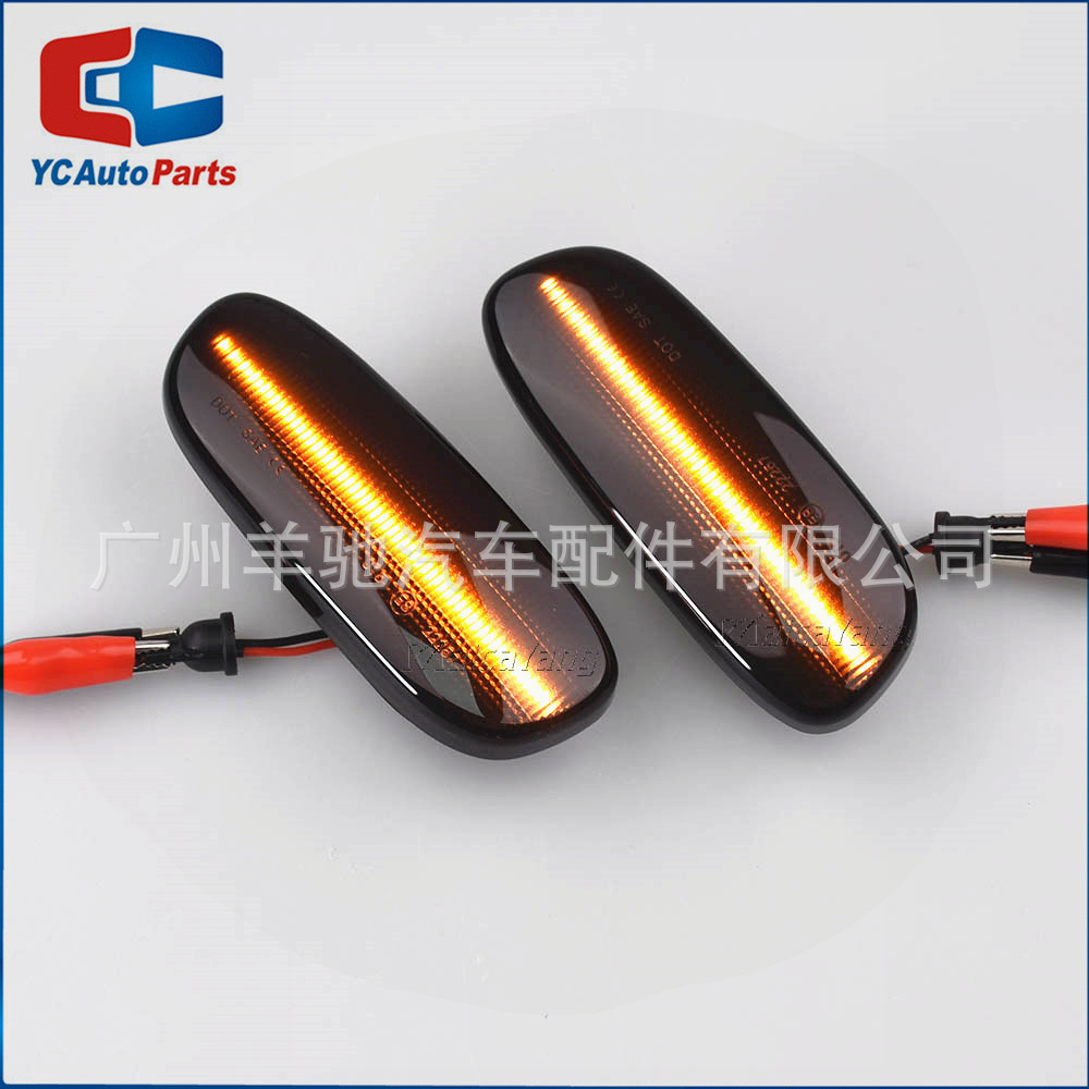 Adecuado para Subaru Impreza Luz amarilla Agua corriente LED Luz lateral Luz de señal de giro
