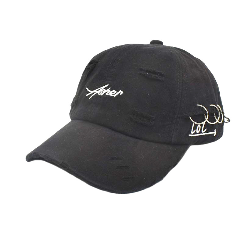 Unisexo Moda Letra Bordado Aleros Curvos Gorra De Beisbol display picture 6