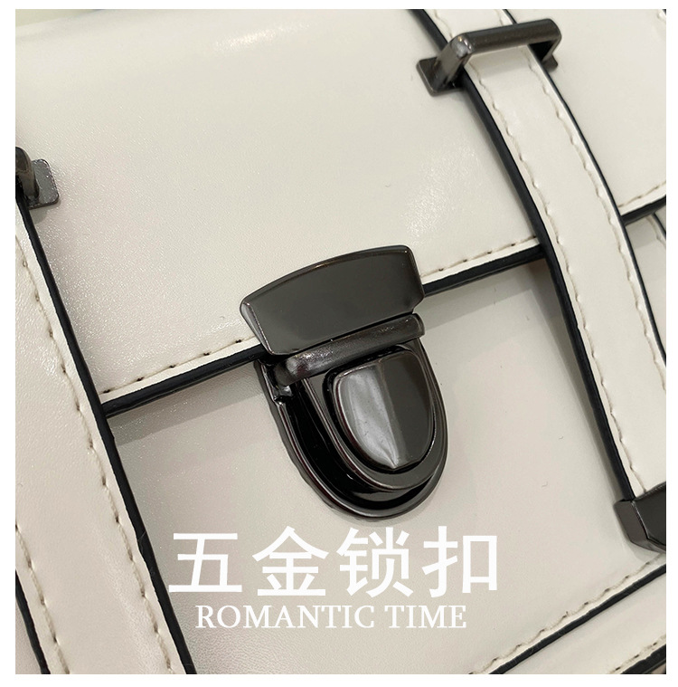 New Retro Arrow Lock Type Square Bag display picture 22