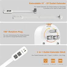 �羳���� Electrical Outlet Extender ��Դ����ɳ����ͷ����չ��