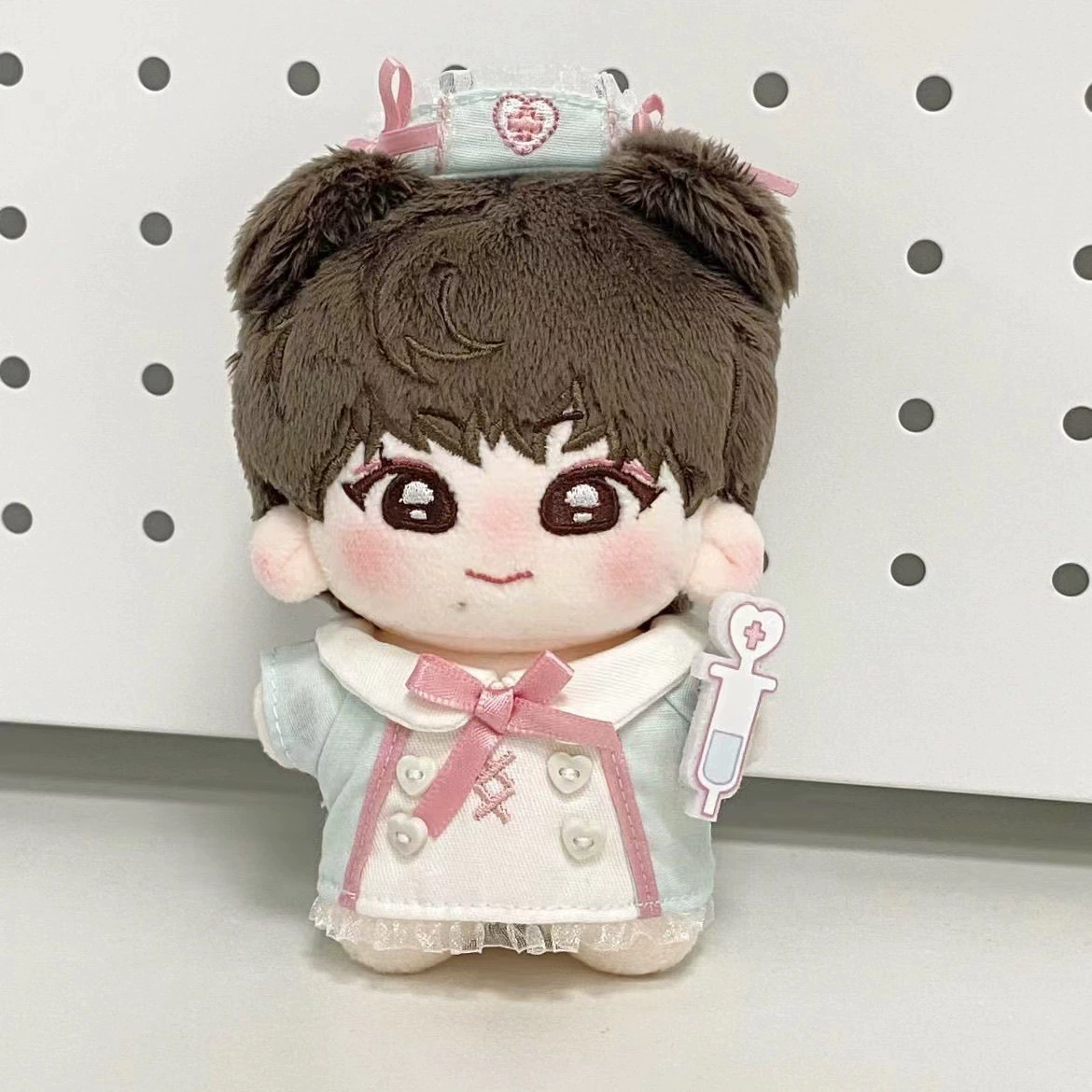 Cotton doll, nurse uniform, set, wholesale, 10 cm, children's clothing, 10cm