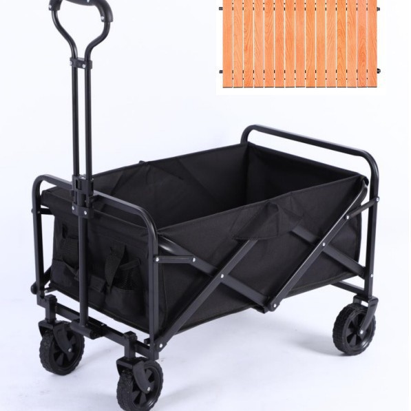 新型屋外キャンピングカー折りたたみキャンプ小型トレーラーキャンプトロリー軽量折りたたみ簡易トロリー