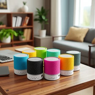 A9 small crack Bluetooth speaker outdoor portable bass wireless small audio home desktop light mini audio