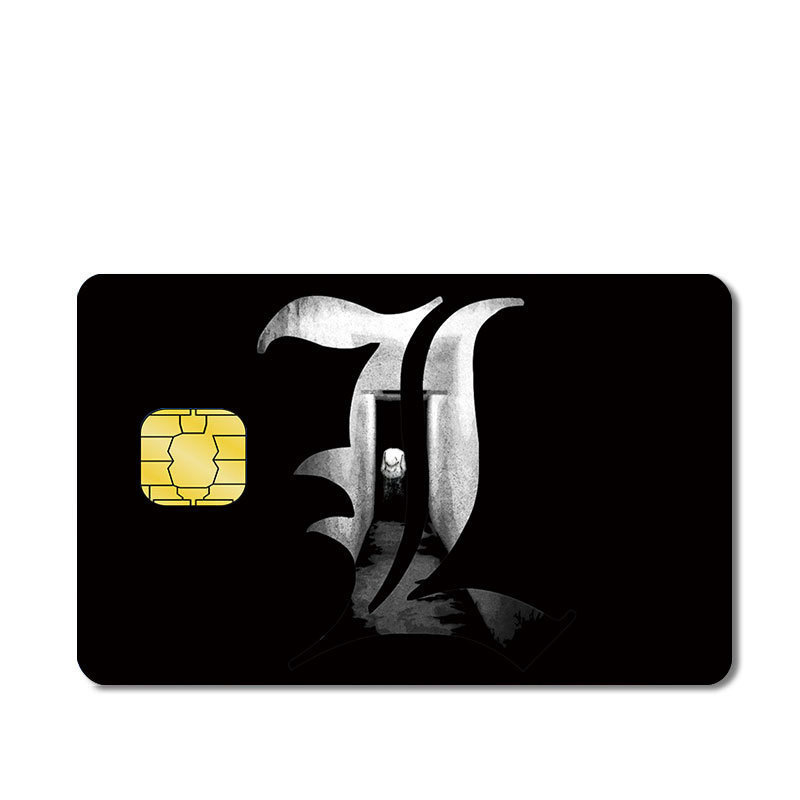 Calcomanía Impermeable para Tarjetas Bancarias de PVC Impermeable y Antideslizante para Tarjetas Bancarias