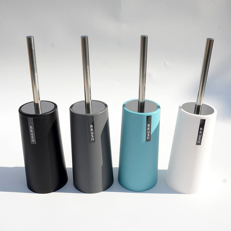 Fashion toilet brush toilet wash toilet brush cleaning brush thickened plastic suit brush with base
