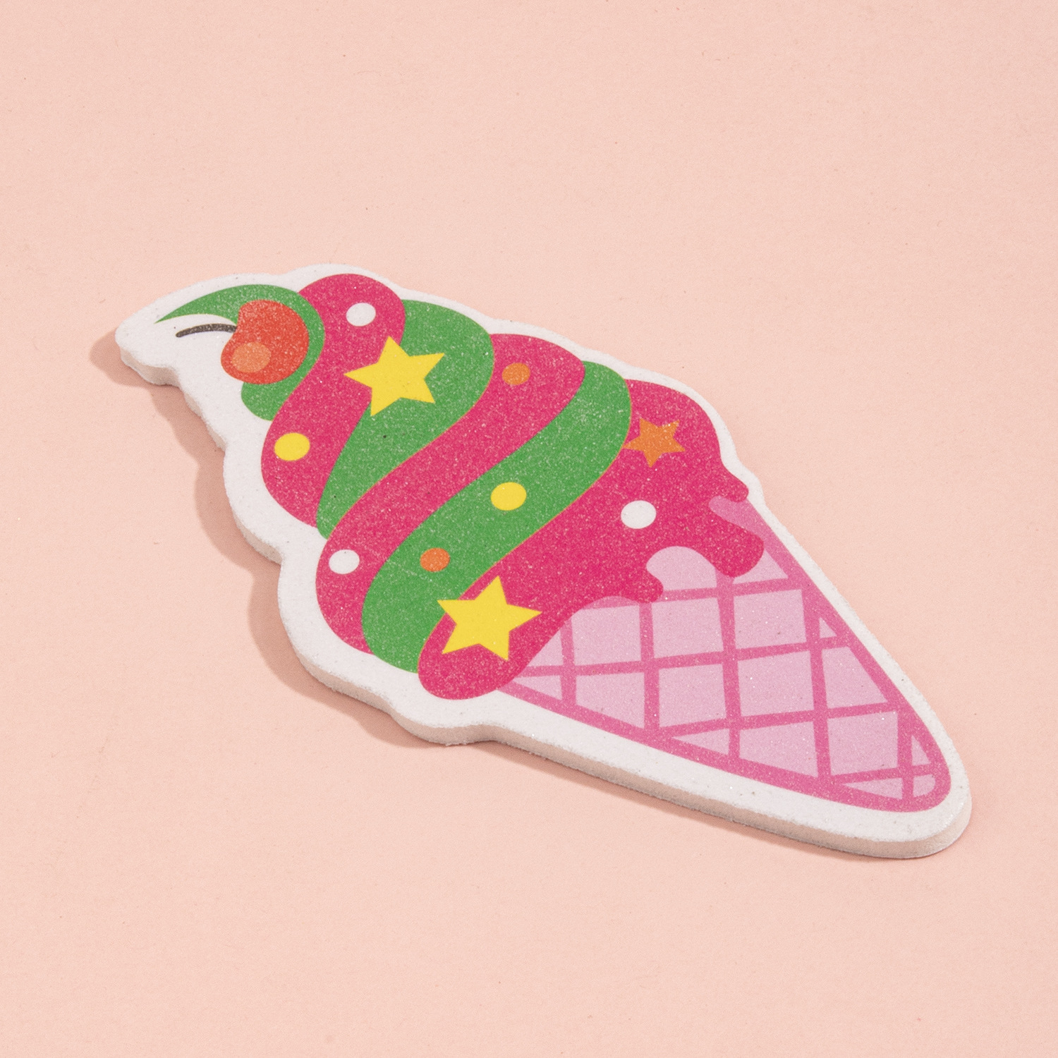 Directo de fábrica de dibujos animados de helado de uñas Lima de moda lindo pulido tira de papel de lija verano nuevo transfronterizo exclusivo
