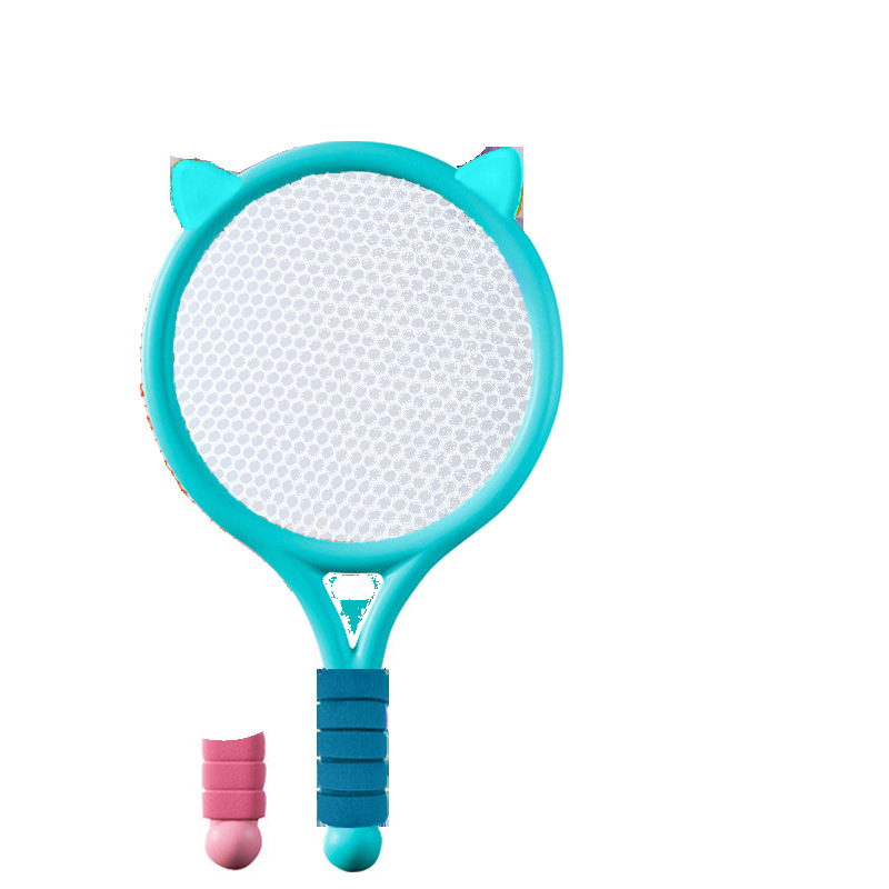 Jardín de infantes raqueta de bádminton infantil raqueta de tenis al aire libre padres-hijos fábrica de juguetes interactivos en stock