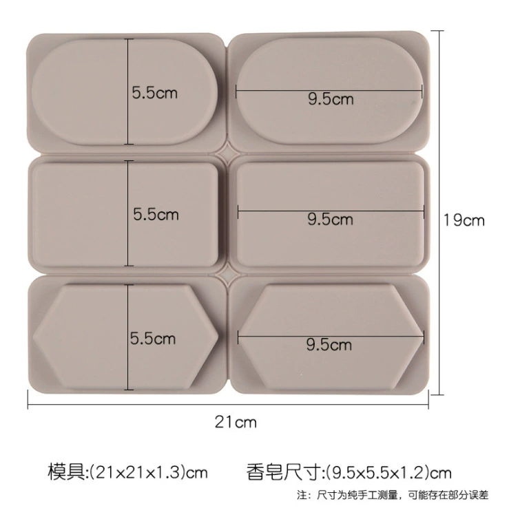 Rectangular aromatherapy, handmade soap, soap mold, DIY
