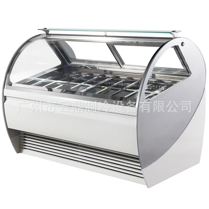 Factory Wholesale 20 Trays Arc Ice Cream Cabinet Ice Cream Showcase Hard Ice Cream Display Cabinet Factory Wholesale 20 Trays Arc Ice Cream Cabinet Ice Cream Showcase Hard Ice Cream Display Cabinet
