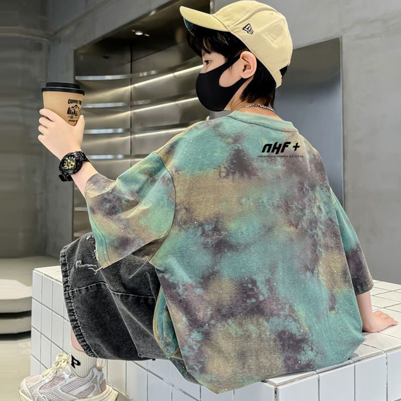 BB294#넥타이 염료 회색