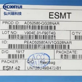 AD52580-QG28NAR TSSOP-28 ESMT Jinghao аудио ИС усилитель