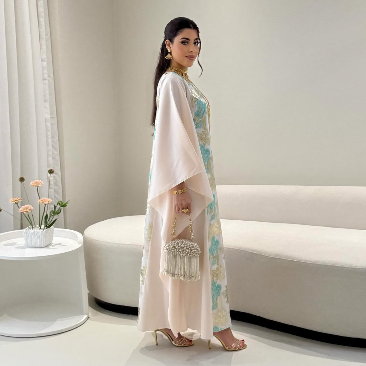 abaya for summer season,Embroidered Long Dress 48 O1CN01n9OWJA1l0IjpGFLgA !!2210329694756 0 cib