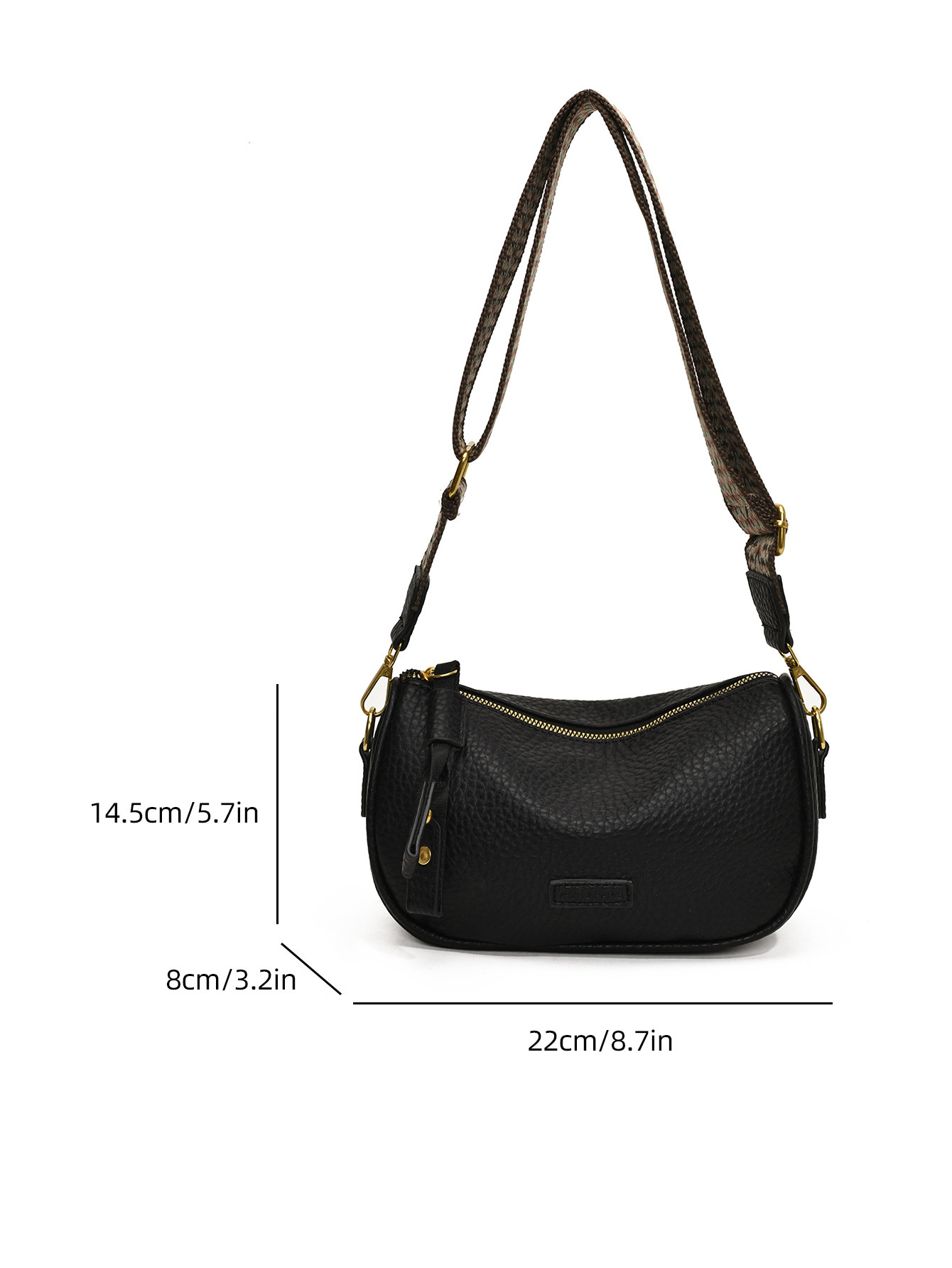 Nuevo bolso popular transfronterizo nuevo bolso de almohada retro de moda para mujer bolso de mensajero de un solo hombro simple de alta gama de todos los partidos