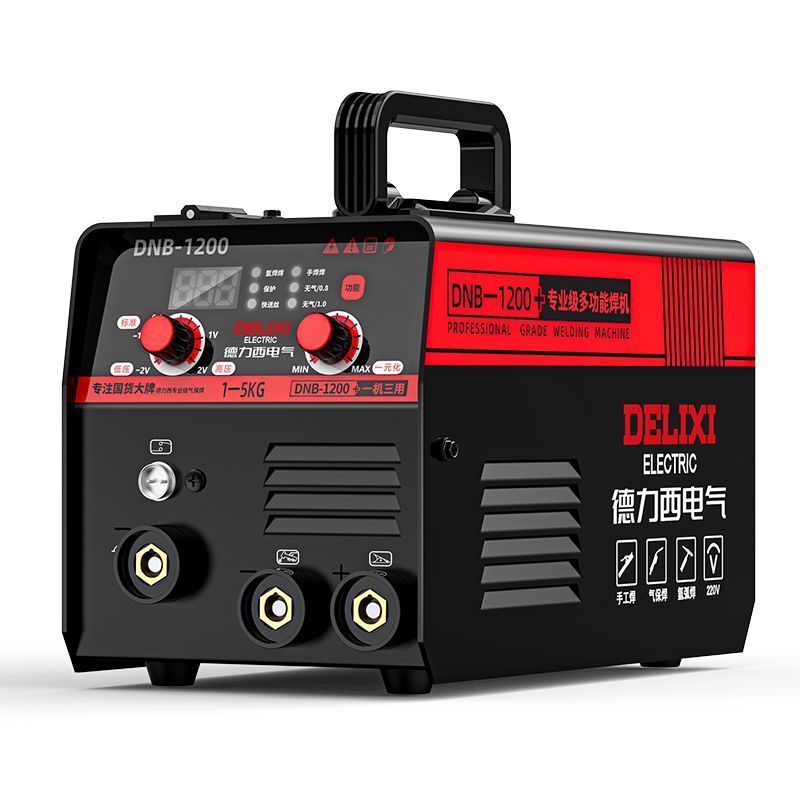 Dexi industria 5KG soldadura de soldadura de dos aislamientos eléctricos integrados domésticos 220V sin protección de gas soldadura automática de arco de argón image 5