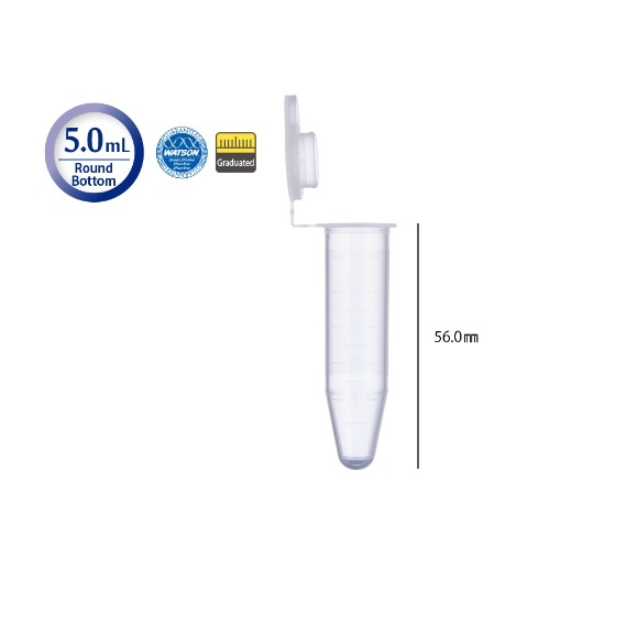 WATSON沃森233-150C原装5.0mL Mega Tube,圆形底玉科代理直出