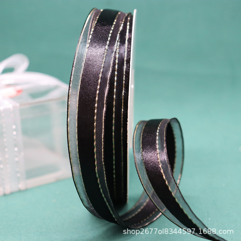 Negro grande 2,0 cm * 50 yardas