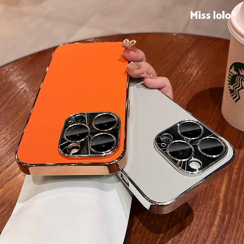 Patrón de piel de alta calidad para Apple 16promax nueva funda para teléfono móvil iPhone14/15pro pareja 13/14p