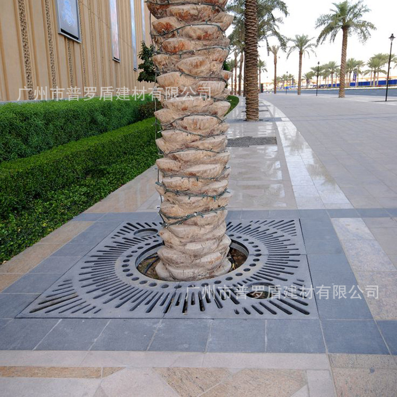 不锈钢树篦子护树板树池盖板格栅铸铁树篦子耐候钢树穴盖板树围子