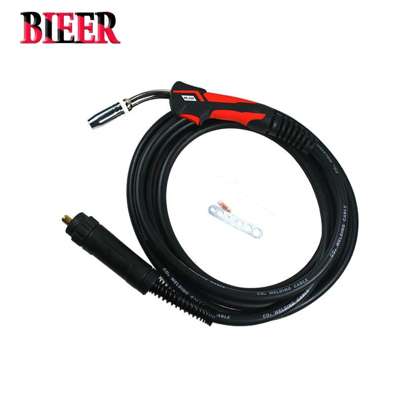 BIEER бренд MIG газовая защитная сварочная горелка MB25AK европейский интерфейс полностью медный кабель сварочный горелка промышленного класса