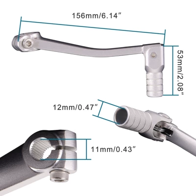 CRF50 XR aluminum alloy | Other drive systems - silver