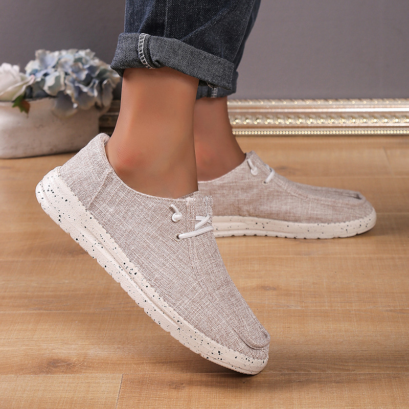 Cross-border Xiyin Best-selling Large-size Canvas Casual Shoes For Men, Canvas Men Loafers_vogvips.com