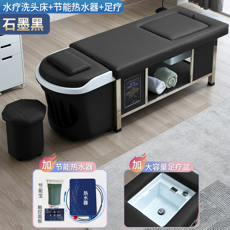 Misterioso negro - lavabo + ciclo de agua + calentador de agua