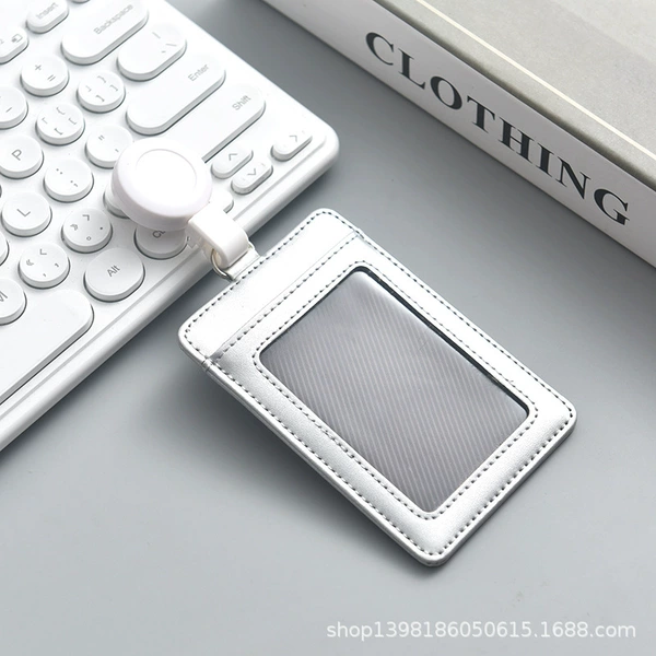 White vertical style + telescopic buckle