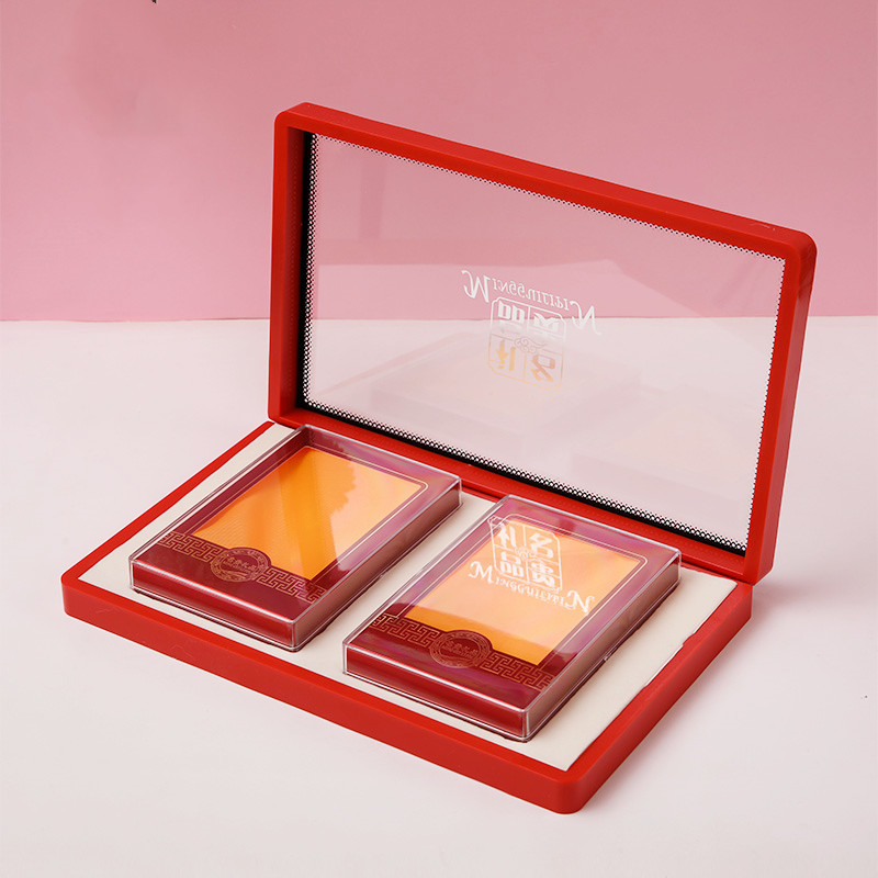 亚克力透明开窗包装礼盒名贵礼品双拼礼盒西洋参石斛鹿茸通用包装