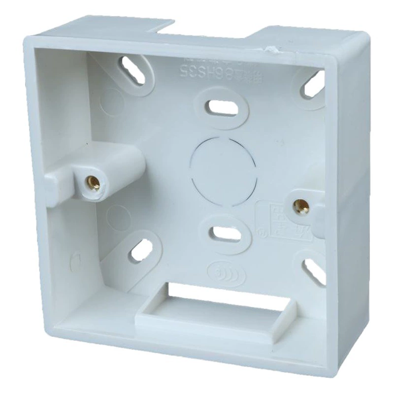 Коробка для поверхностного монтажа из ПВХ, коробка для выключателя, коробка для проводов, базовая коробка, коробка для поверхностного монтажа 3,5 см, 4,5 см, водонепроницаемая и пыленепроницаемая