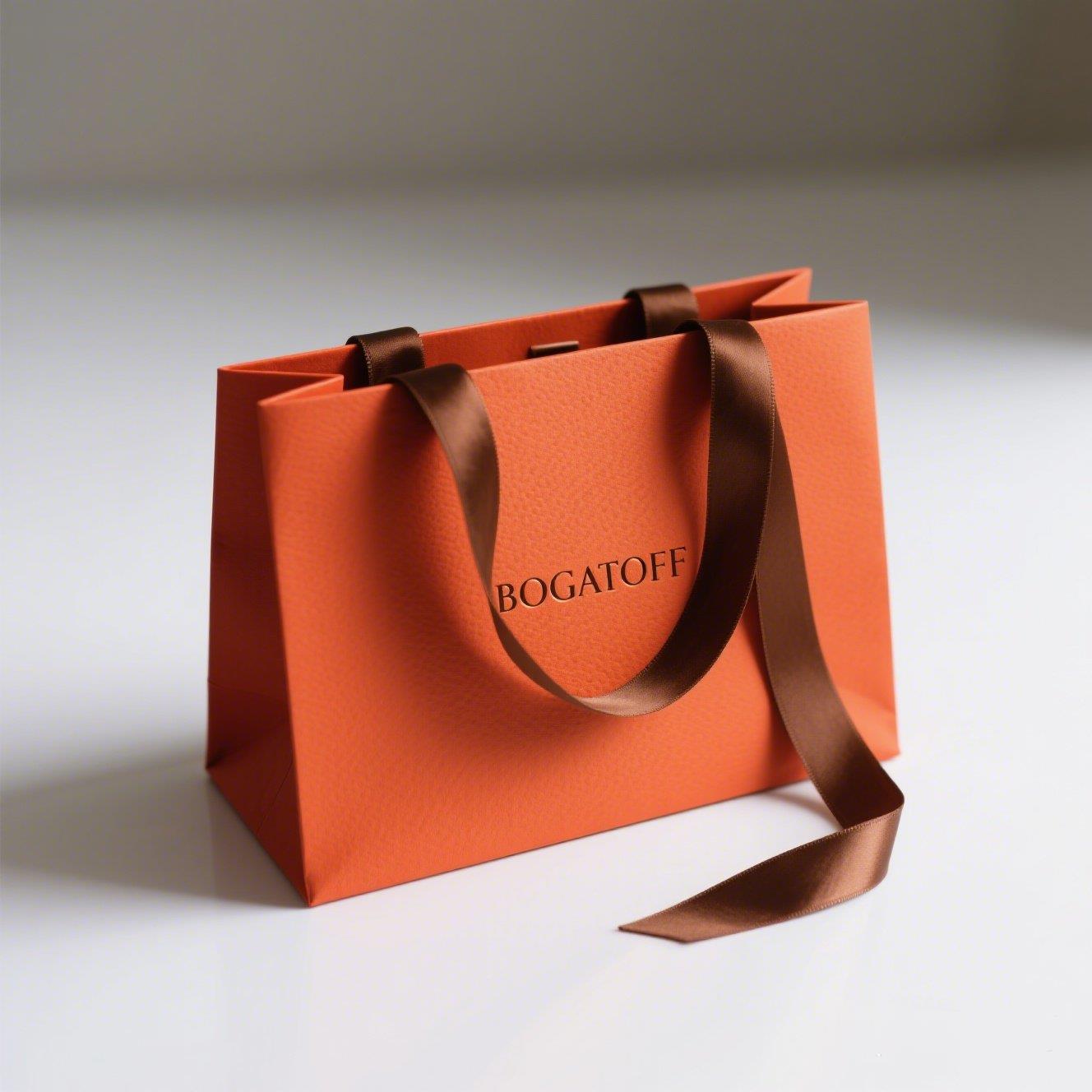 服装店手提袋高级感礼品袋礼物袋批发拎手拎袋礼品纸袋印礼袋手袋