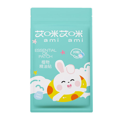 Aimi Aimi children's plant essential oil stickers cartoon pattern ding ding summer travel camping anti-sting essential oil stickers wholesale