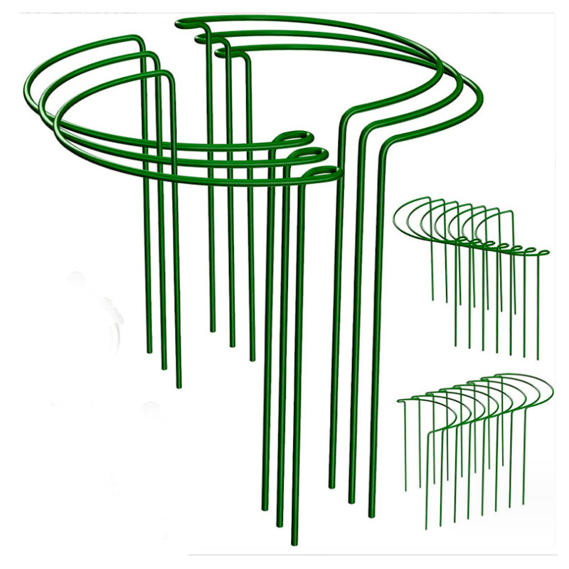 Plant Support Pile Garden Plant Support Frame Gathering Support Rod Flower Stand Garden Plant Support Ring Plant Bracket