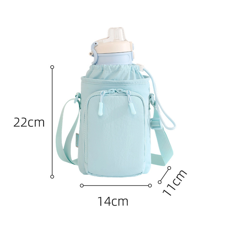 Yueman Casual Water Cup Crossbody Bag [Blue]