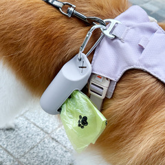 犬の荷物を拾う袋を厚くして全部分解します。