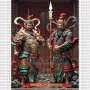 中国卧室新款老式贴画