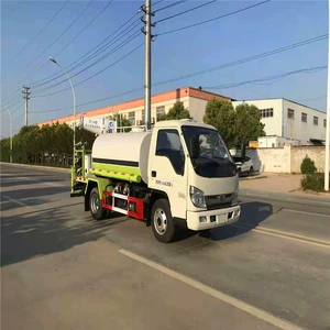 National Vi Foton kiçik yük maşını 3 kubluq göy markalı suvarma maşını, C lisenziyalı