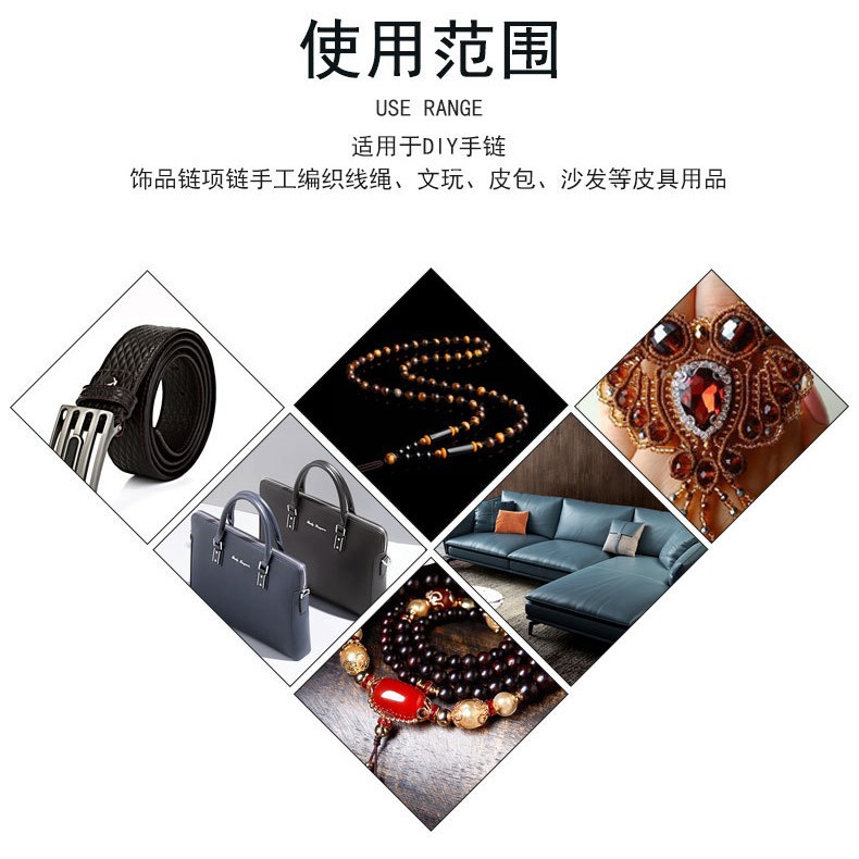 Cuerda de algodón KNT cuerda de poliéster cuerda trenzada de color hilo de cera de cuero DIY cuero hecho a mano redondo hilo de cera pulsera cuerda de cabeza